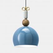 minimalista szines kek fuggesztek lampa vilagitas ebedlo nappali konyha fa fem fekete modern minimal formavivendi lampak asztal fole fenyes il fanale.jpg